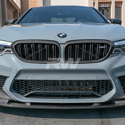 BMW F90 M5 3D Style Carbon Fiber Front Lip