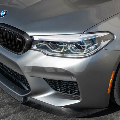 BMW F90 M5 RWS Carbon Fiber Front Lip Spoiler