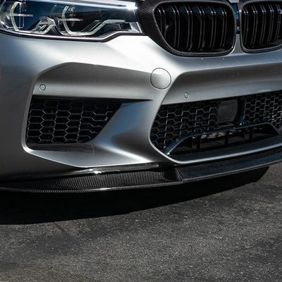 BMW F90 M5 RWS Carbon Fiber Front Lip Spoiler