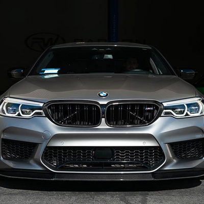 BMW F90 M5 RWS Carbon Fiber Front Lip Spoiler