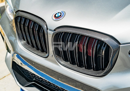 BMW G01 G02 F97 F98 PRE LCI DUAL SLAT CF GRILLES