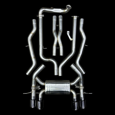 Project Gamma | BMW M2 (G87) Equal Length Catback Stainless Steel Exhaust System