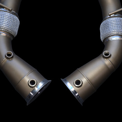 Project Gamma | Mclaren 570S Stainless Steel Downpipes
