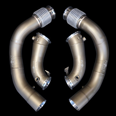 BMW X6M Downpipes