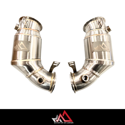 MAD BMW F90 M5 F92 M8 Primary Catted Downpipes S63R