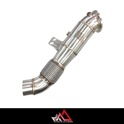 MAD B58 V2 4.5" Downpipe W/ Bracket BMW F, G Chassis & Supra