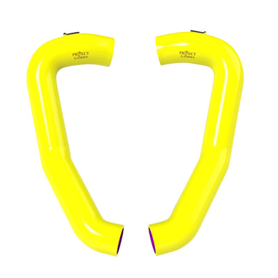 Project Gamma | BMW M5 | M6 (F06/F10/F12/F13) Intakes and Filters (Neon Yellow)