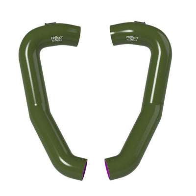 Project Gamma | BMW M5 | M6 (F06/F10/F12/F13) Intakes and Filters (Neon Yellow)