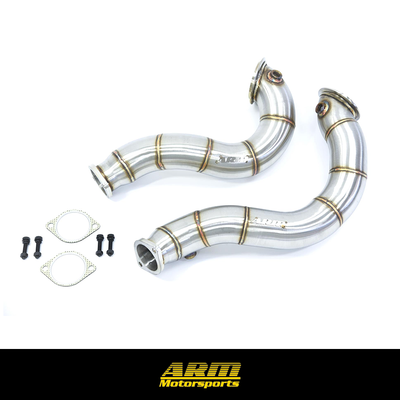 BMW 135i N54 3" CATLESS DOWNPIPES