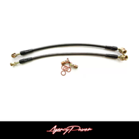Agency Power Rear Steel Braided Brake Lines Mitsubishi EVO VIII 03-05 CLEARANCE