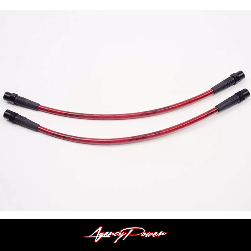 Agency Power Front Steel Braided Brake Lines Audi Allroad Wagon 01-05 CLEARANCE