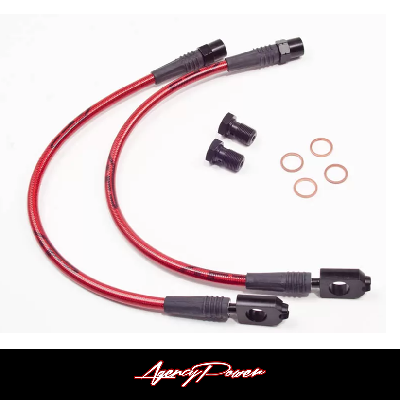 Agency Power Rear Steel Braided Brake Lines Audi Allroad Wagon 01-05