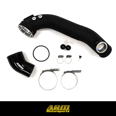 BMW E60 535i N54 CHARGE PIPE - TiAL Flange