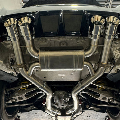 MAD BMW M2 G87 S58 Axle Back Exhaust