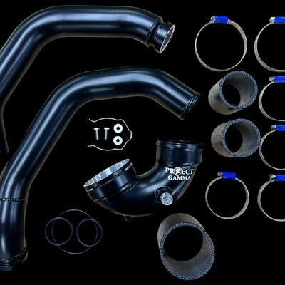 Project Gamma | BMW M3 | M4 | M2C (F80/F82/F83/F87) Aluminum Charge Pipes