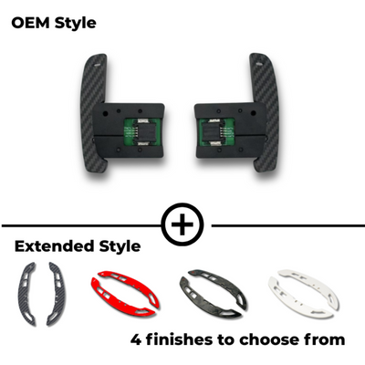 Zen Series  Carbon Fiber  S550 Ford Mustang Carbon Fiber Magnetic Paddle Shifters
