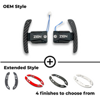 Zen Series Carbon Fiber Magnetic Paddle Shifters For 2017 Nissan Gtr