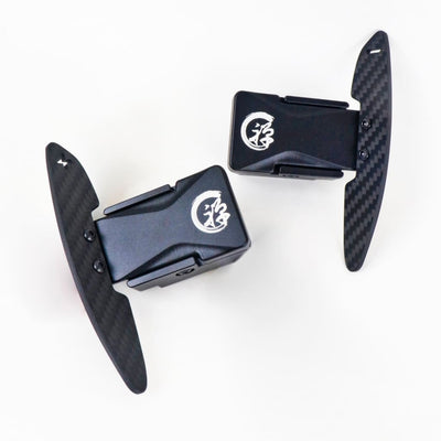 Zen Series Carbon Fiber Magnetic Paddle Shifters For 2019 Hyundai Veloster Elantra Kona I30 N
