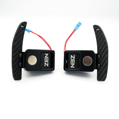 Zen Series Carbon Fiber Magnetic Paddle Shifters For A90 Mk5 Toyota Supra