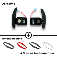 Zen Series Carbon Fiber Magnetic Paddle Shifters For A90 Mk5 Toyota Supra