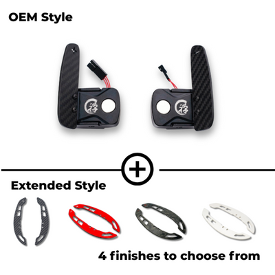 Zen Series  Carbon Fiber  Chevrolet Corvette Carbon Fiber Magnetic Paddle Shifters