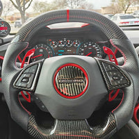 Zen Series  Carbon Fiber  Chevrolet Corvette Carbon Fiber Magnetic Paddle Shifters