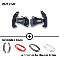 Zen Series Carbon Fiber Magnetic Paddle Shifters For Lexus 3Is 4Is Rc Gs