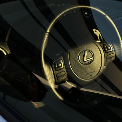 Zen Series Carbon Fiber Magnetic Paddle Shifters For Lexus 3Is 4Is Rc Gs