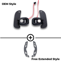 Zen Series Carbon Fiber Magnetic Paddle Shifters For Mercedes