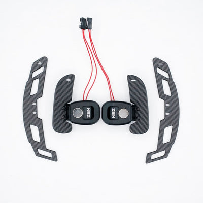 Zen Series Carbon Fiber Magnetic Paddle Shifters For Mercedes